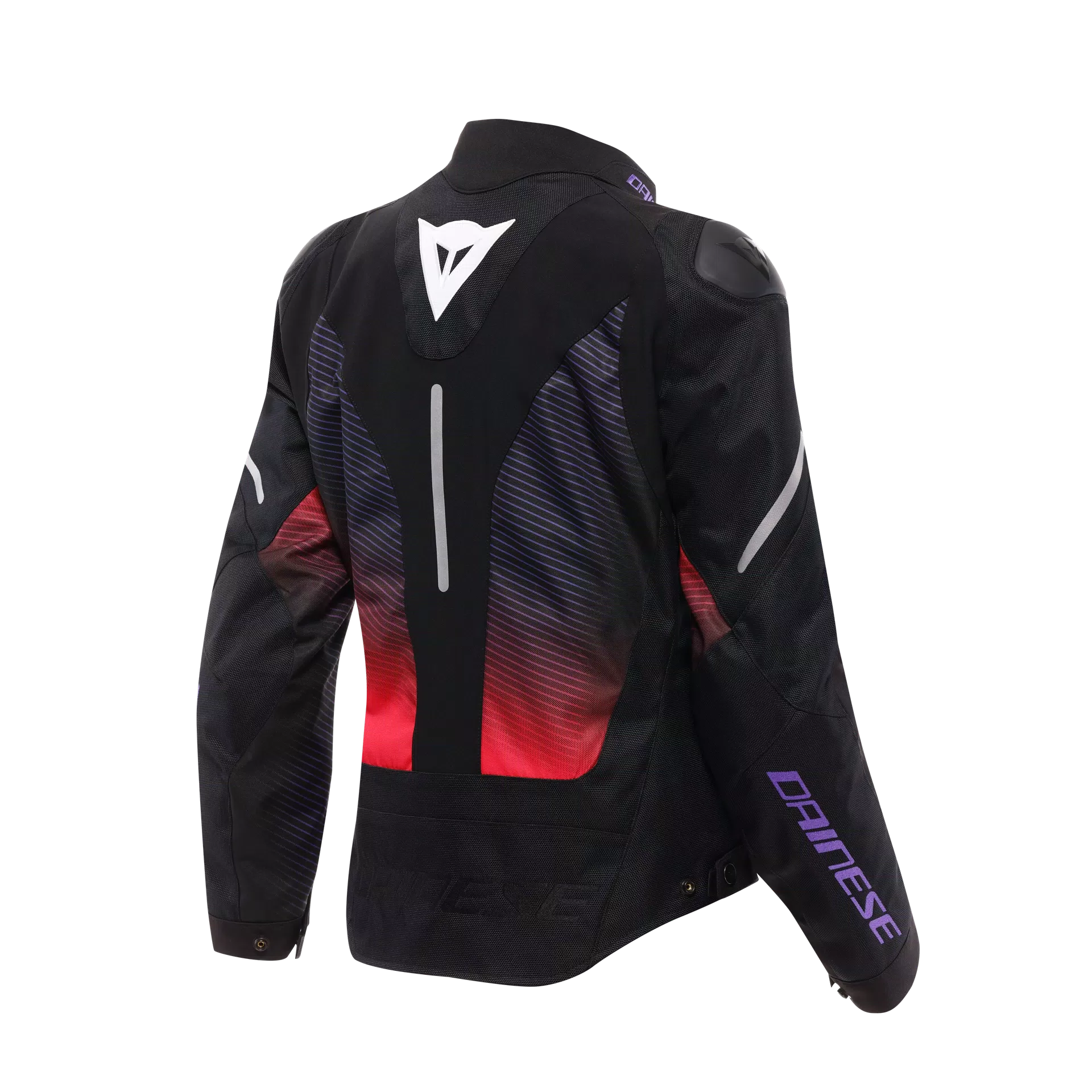 Dainese Super Sprint D-Dry Ladies Textile Jacket Black / Fuchsia / White