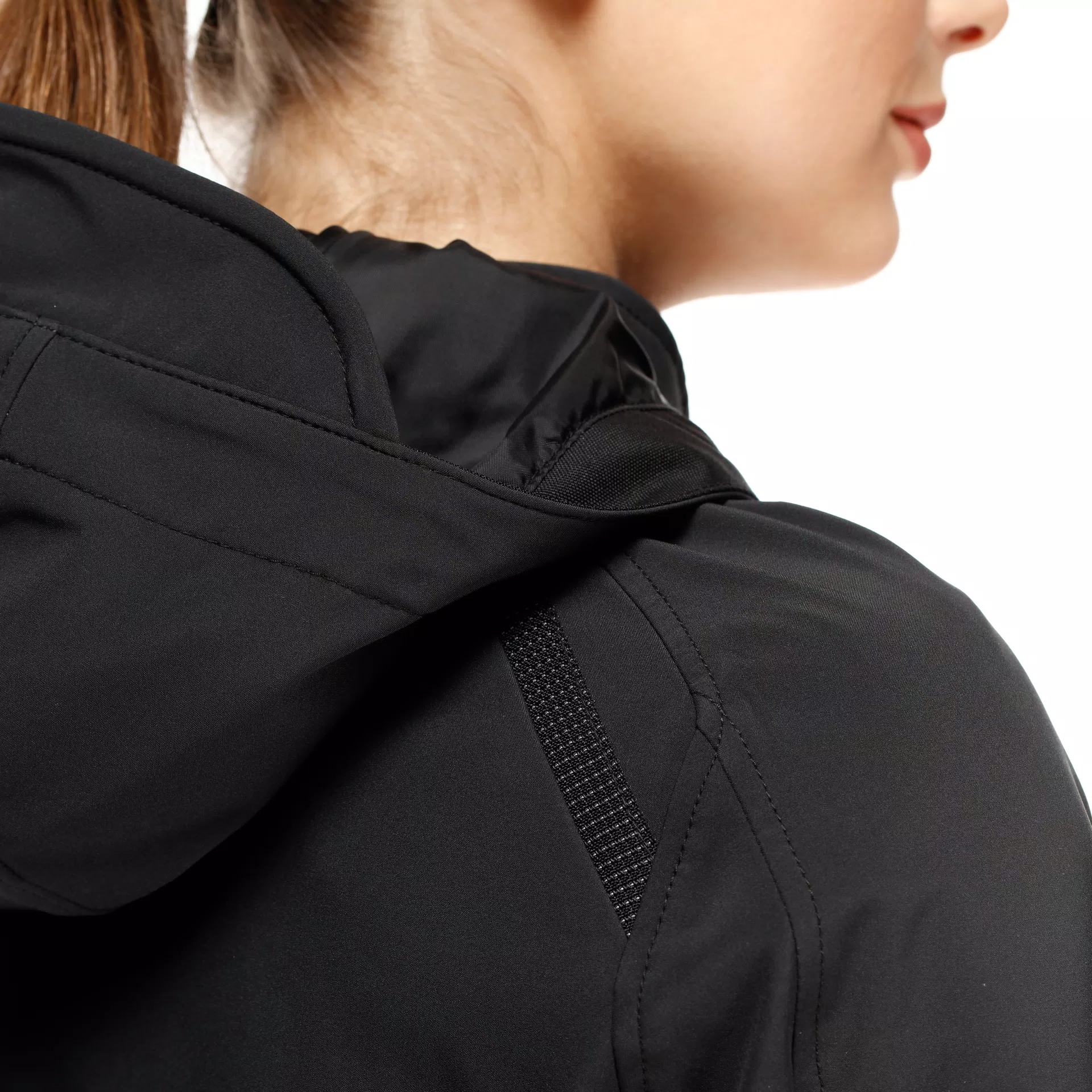 Dainese Ignite 2 Hoodie Ladies Textile Jacket Black - FREE UK Shipping, FREE 365 Day Returns | Moto Central