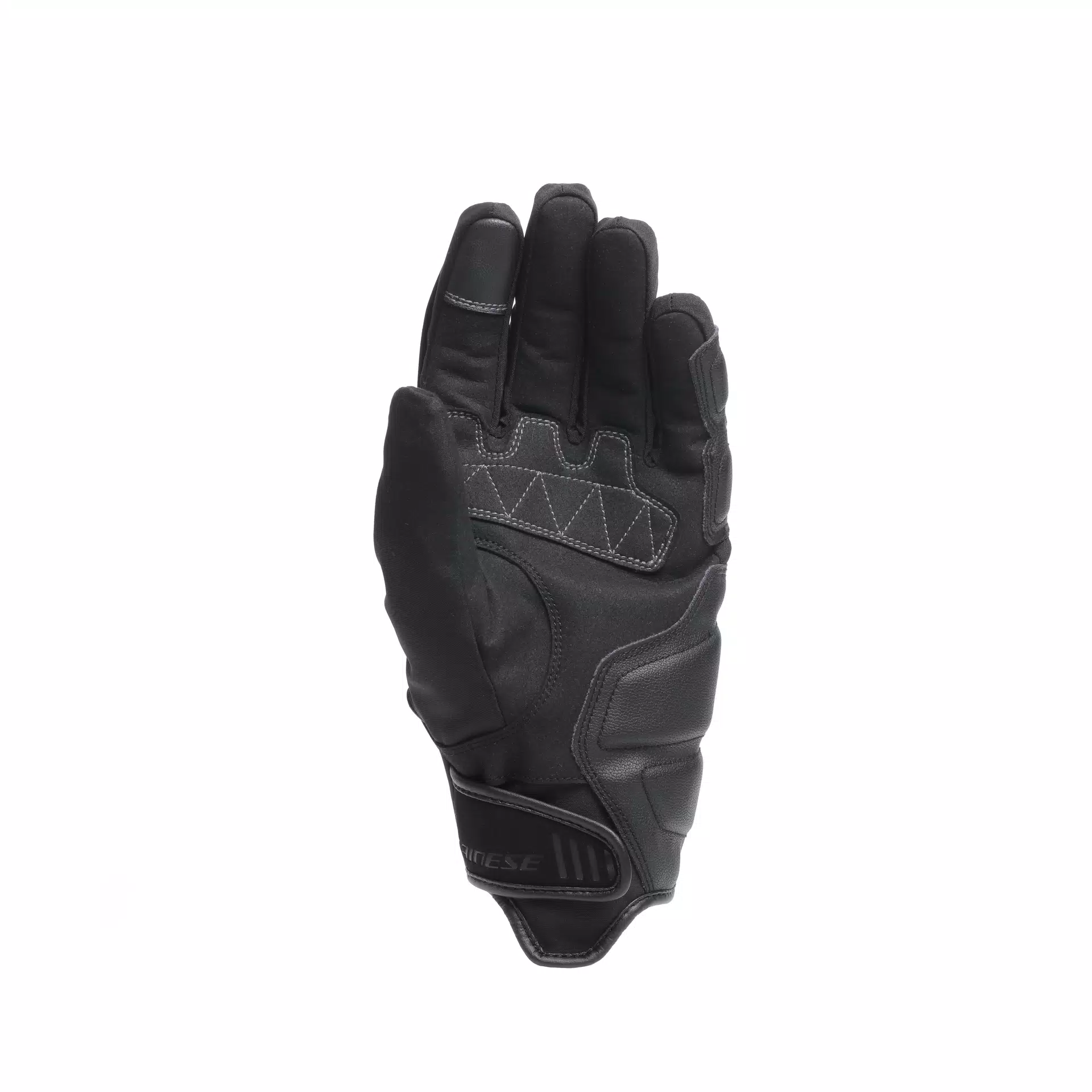 Dainese Udine D-Dry Textile Gloves Black / Reflex