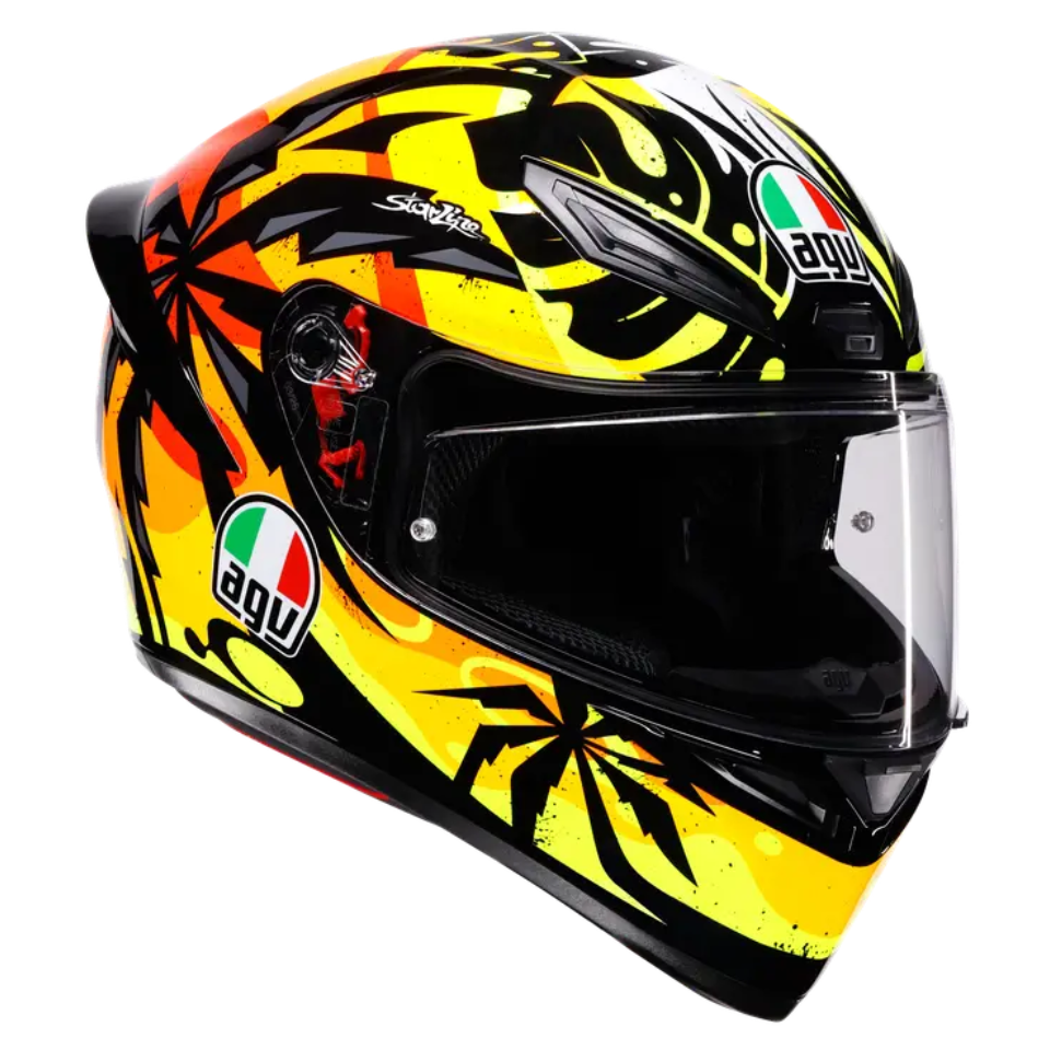 AGV K1-S Tropicrush MIR Replica - FREE UK Shipping, FREE 365 Day Returns | Moto Central
