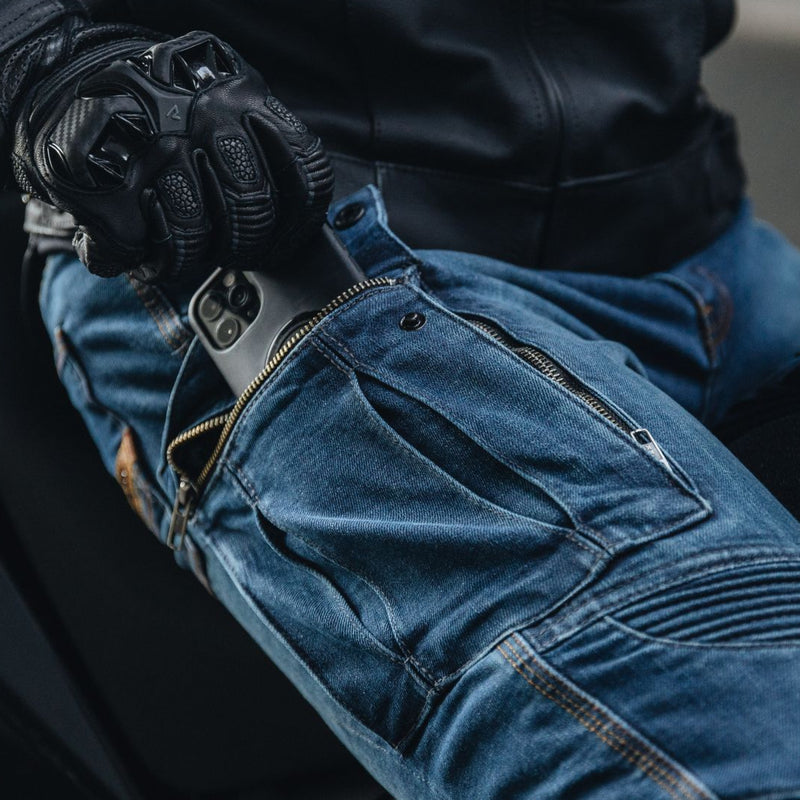 Rebelhorn Vandal Jeans Denim Black FREE UK Delivery, FREE 365 Day Returns | Moto Central