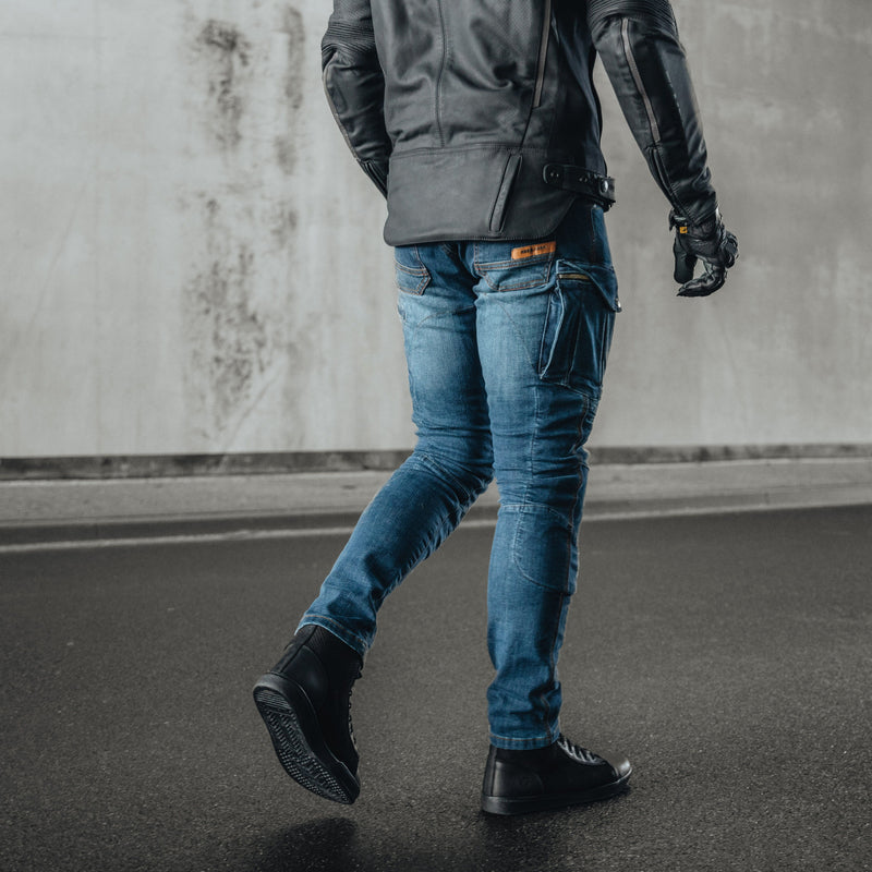 Rebelhorn Vandal Jeans Denim Black FREE UK Delivery, FREE 365 Day Returns | Moto Central