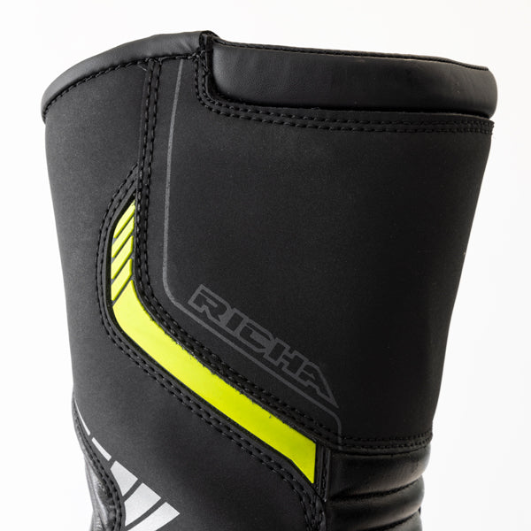 Richa Vortex Leather Boots Black