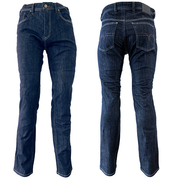 Richa Hammer 2 Ladies Riding Denim Jeans Dark Blue