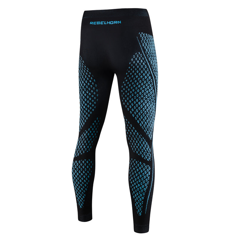 Rebelhorn Therm 2 Thermoactive Trouser Black / Blue FREE UK Delivery, FREE 365 Day Returns | Moto Central