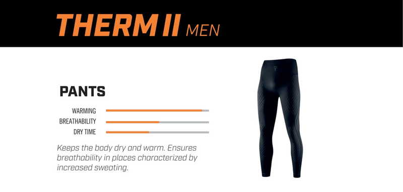 Rebelhorn Therm 2 Thermoactive Trouser Black / Grey FREE UK Delivery, FREE 365 Day Returns | Moto Central