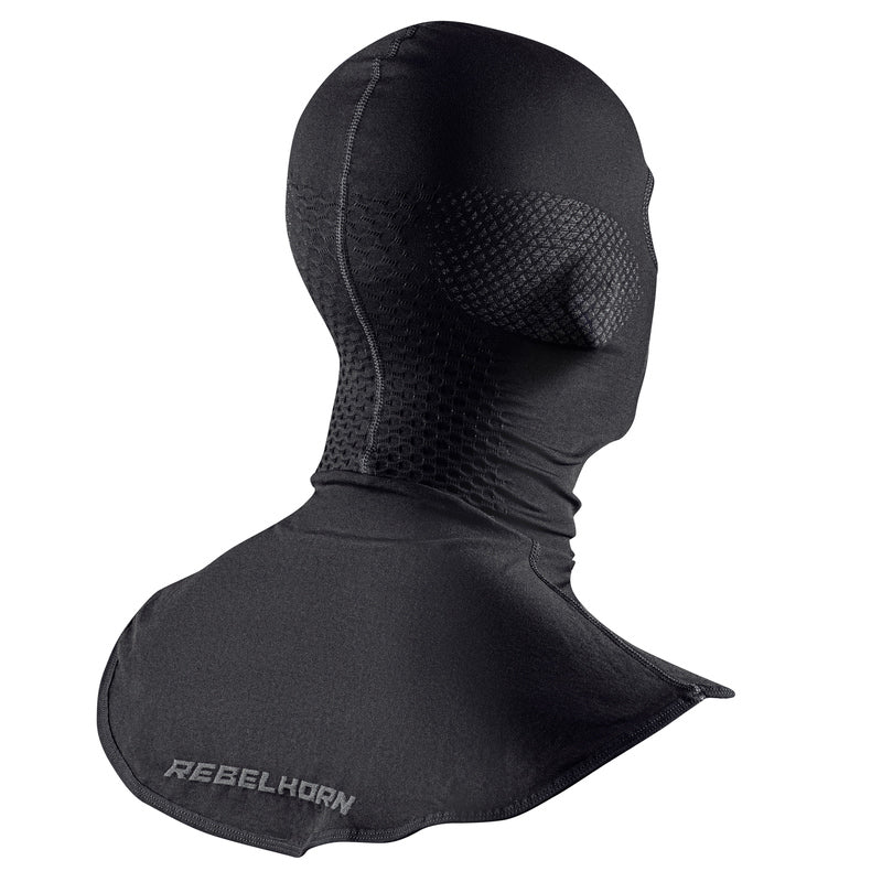 Rebelhorn Therm 2 Thermoactive Balaclava Black / Grey FREE UK Delivery, FREE 365 Day Returns | Moto Central