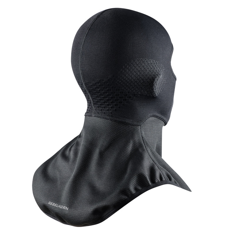 Rebelhorn Therm 2 Thermoactive Balaclava With Windstoper Black / Grey FREE UK Delivery, FREE 365 Day Returns | Moto Central