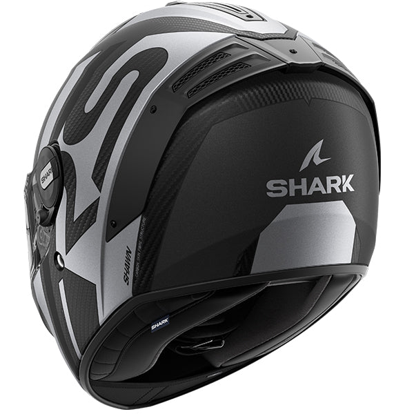 Shark Spartan RS Carbon Shawn Matt Carbon / Silver