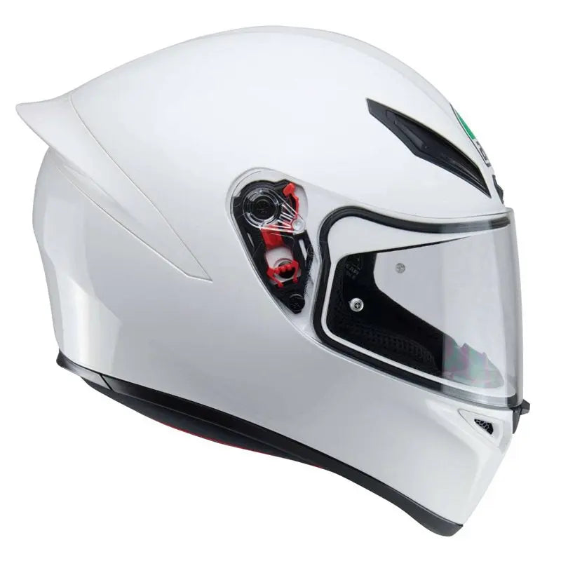 AGV K1 White  - FREE UK Shipping, FREE 365 Day Returns | Moto Central