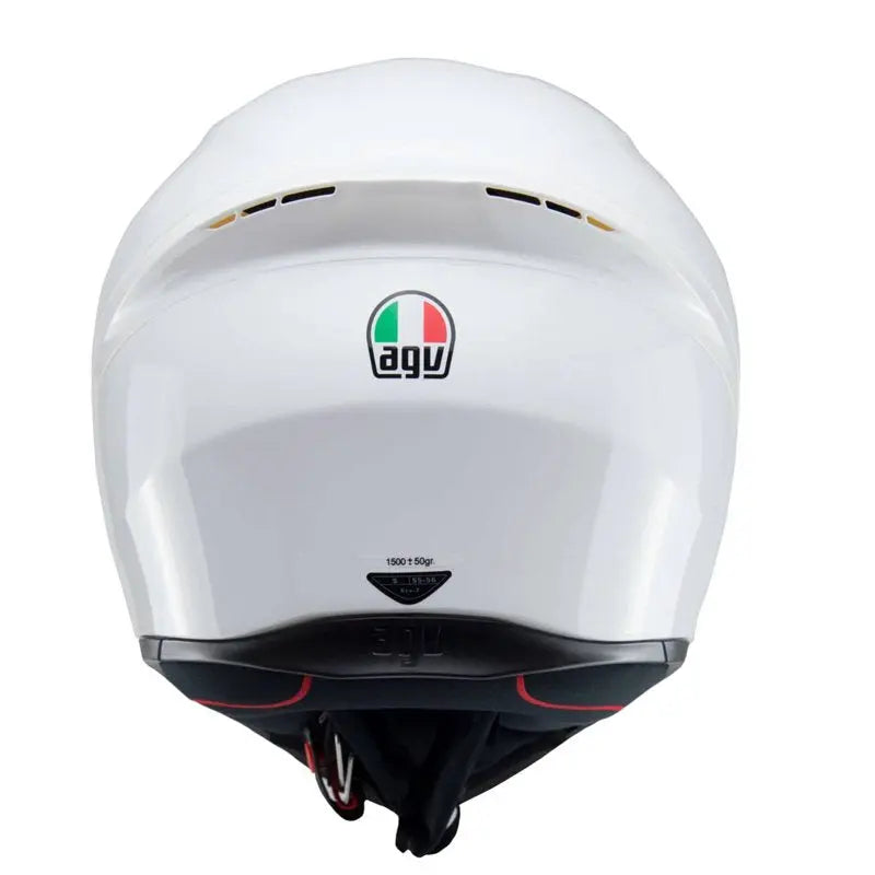 AGV K1 White  - FREE UK Shipping, FREE 365 Day Returns | Moto Central