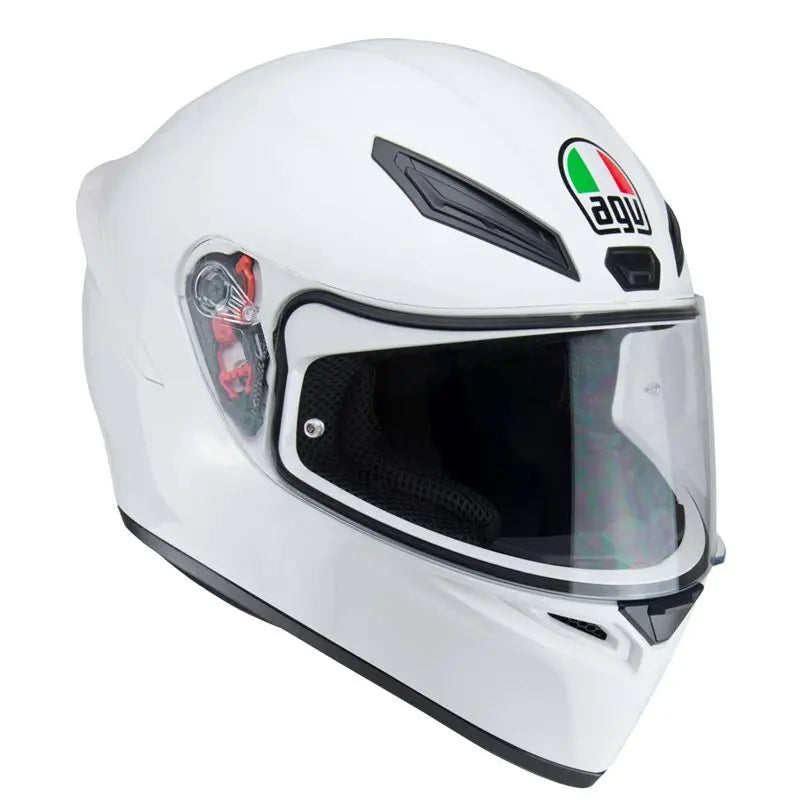AGV K1 White  - FREE UK Shipping, FREE 365 Day Returns | Moto Central