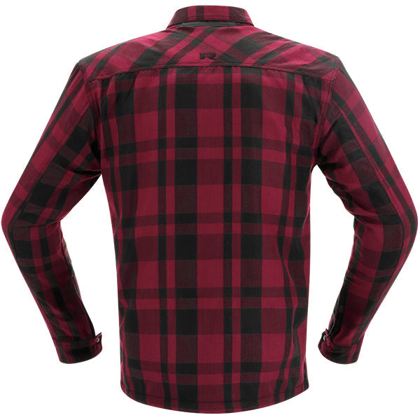 Richa Forest Summer Protective Overshirt Black / Burgundy