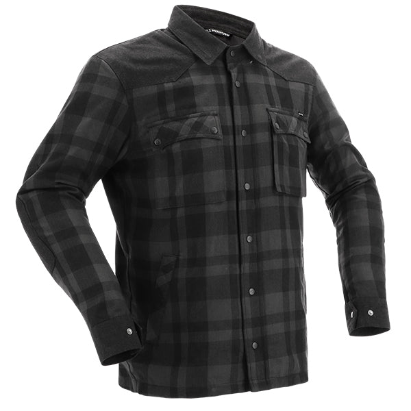 Richa Wisconsin Waterproof Protective Overshirt Black / Grey
