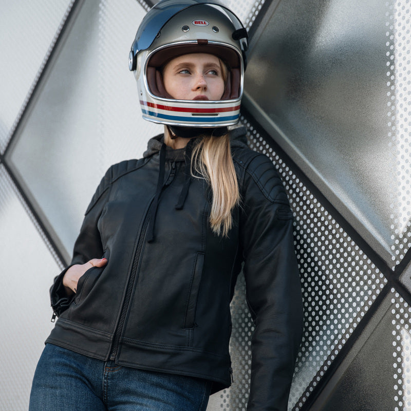 Rebelhorn Impala Ladies Leather Jacket Black FREE UK Delivery, FREE 365 Day Returns | Moto Central