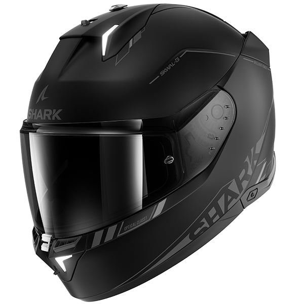 Shark Skwal i3 Blank SP Matt Black / Anthracite FREE UK Delivery, FREE 365 Day Returns | Moto Central