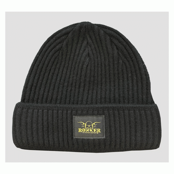 Rokker Coldtrail Merino Beanie Black FREE UK Delivery, FREE 365 Day Returns | Moto Central