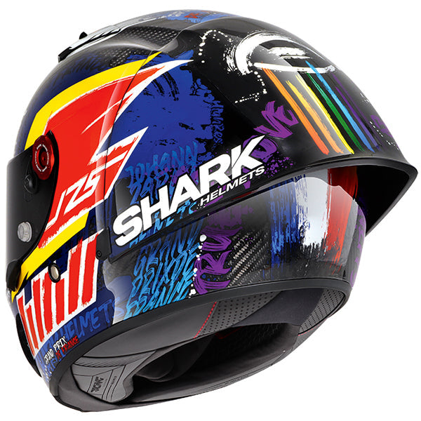 Shark Race R Pro GP 06 Full Face Helmet Zarco Chakra Carbon/Red/Blue