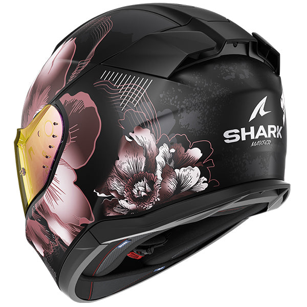 chrome motorcycle helmets uk Shark D-Skwal 3 Full Face Helmet Mayfer Black/Anthracite/Chrome