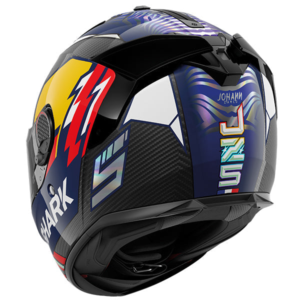 Shark Spartan GT PRO Carbon Zarco Chrome / Red