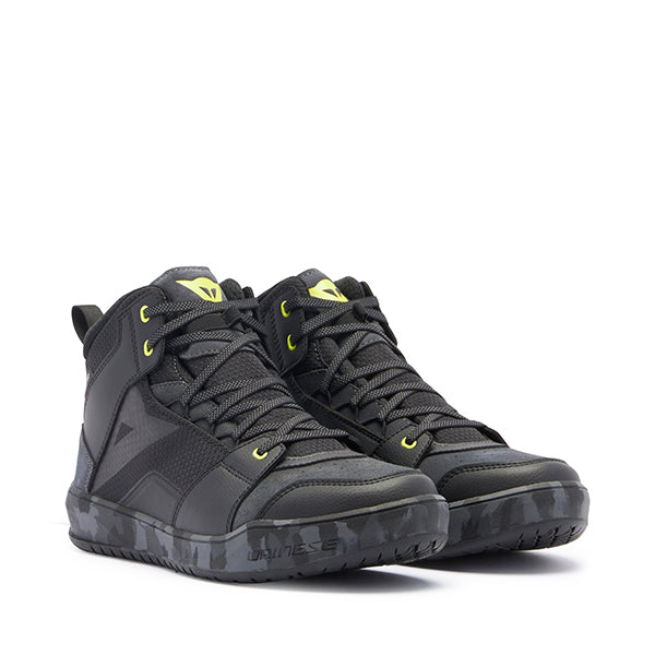 Dainese Suburb D-WP Shoes Black / Fluo Yellow