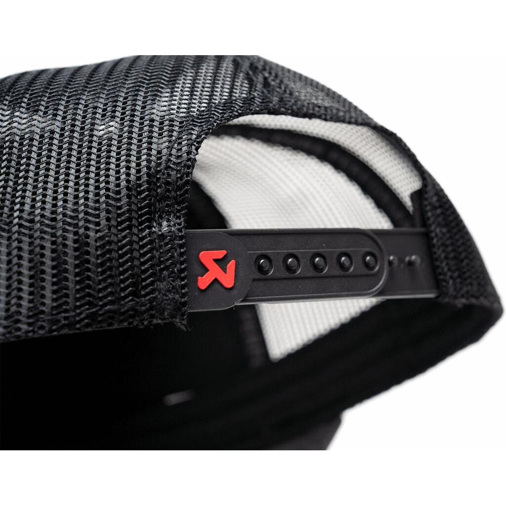 Akrapovic Logo Trucker Hat Black / Dark Grey