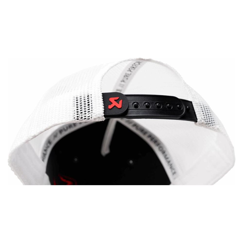 Akrapovic Logo Trucker Kids Hat Dark Grey / White