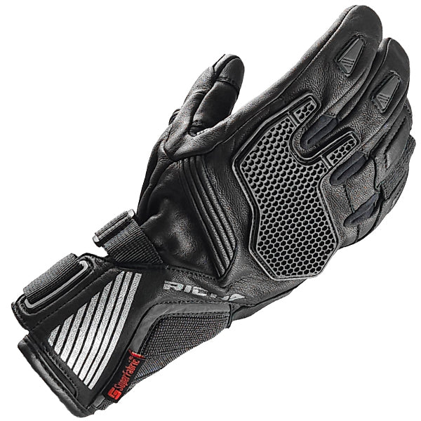 Richa Tasmania Pro Gloves Black - FREE UK Delivery, FREE 365 Day Returns | Moto Central