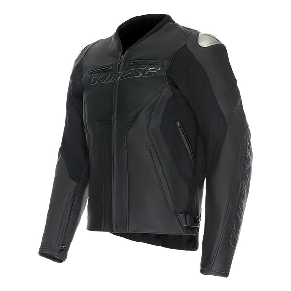 Dainese Racing Leather Jacket Black FREE UK Delivery, FREE Returns
