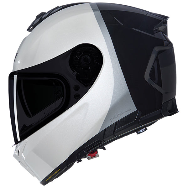 Nolan N80-8 Verniciatura Speciale White / Black / Silver