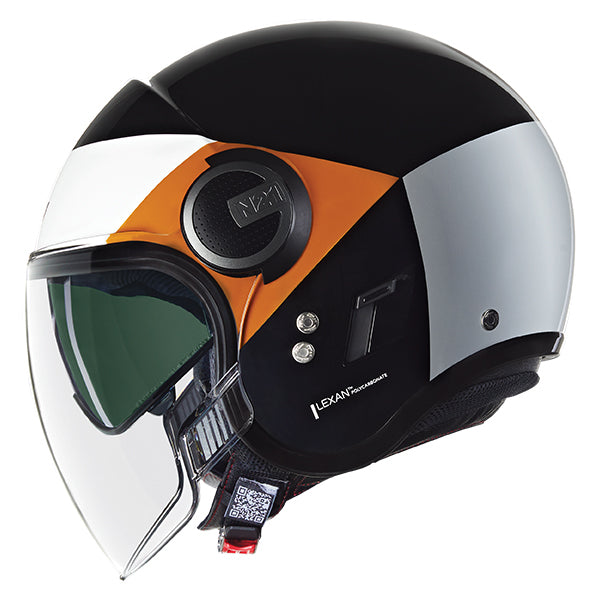 Nolan N21 Visor 06 Onirico Black / Orange / Silver