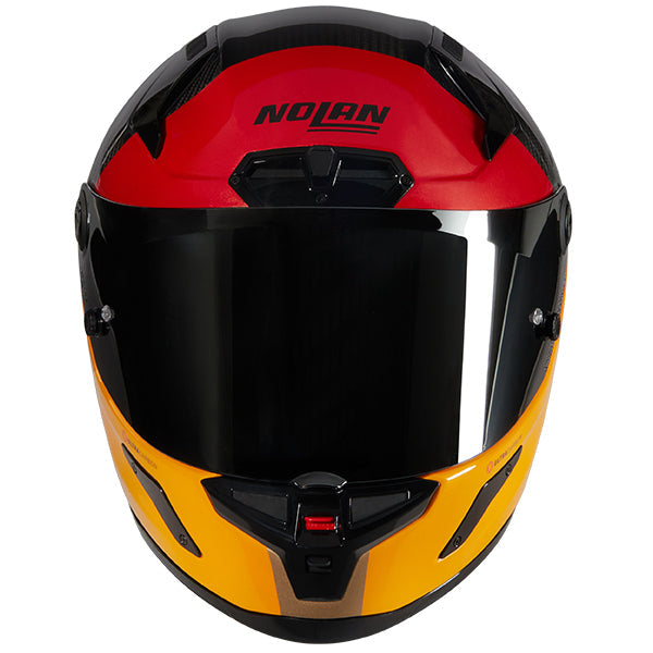 Nolan X-804 RS Blocco Carbon / Orange / Red