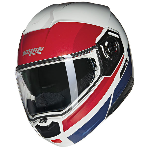 Nolan N90-3 06 Roboto Modular White / Red / Blue