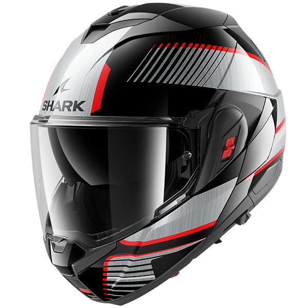 Shark OXO Flip Up Helmet Sikter Black / Anthracite / Red - FREE UK Shipping, FREE 365 Day Returns | Moto Central
