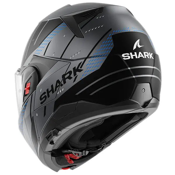 Shark OXO Rydger Helmet Matt Anthracite / Black  - FREE UK Shipping, FREE 365 Day Returns | Moto Central