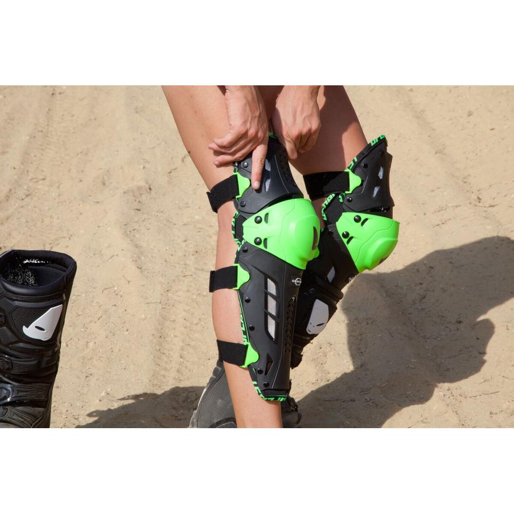 UFO Crypton Knee Shin Guard Black