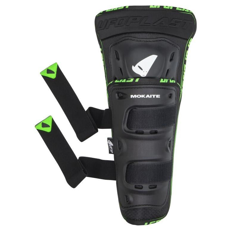 UFO Mokaite Knee Shin Guard Black - packaging view