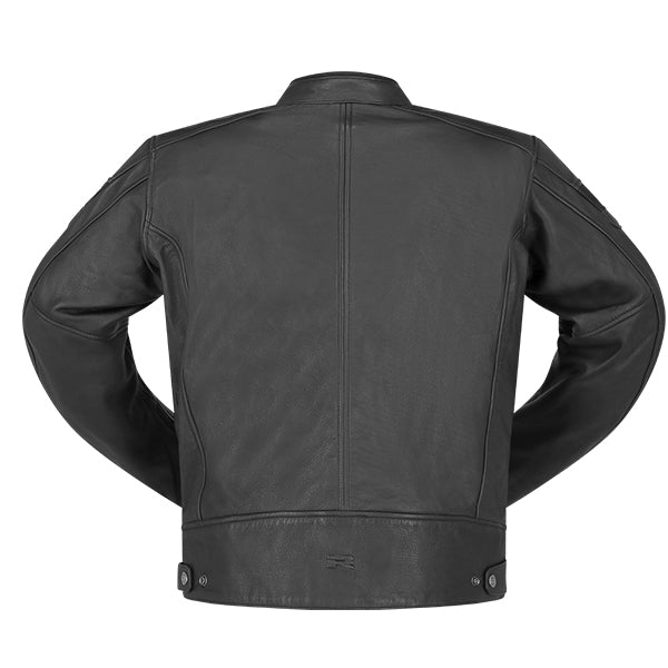 Richa Retro Racing Black Edition Leather Jacket Black  - FREE UK Shipping, FREE 365 Day Returns | Moto Central