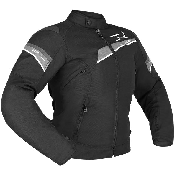 Richa Gotham 3 Ladies Waterproof Textile Jacket Black  - FREE UK Shipping, FREE 365 Day Returns | Moto Central