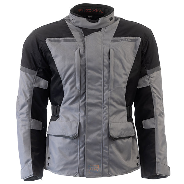 Richa Phantom Prime Textile Jacket Black / Grey  - FREE UK Shipping, FREE 365 Day Returns | Moto Central