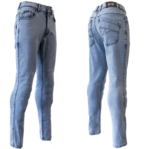 Richa Original Prime A Aramid Jeans Acid Blue  - FREE UK Shipping, FREE 365 Day Returns | Moto Central
