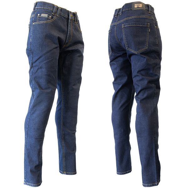 Richa Torque Prime AA Aramid Jeans Navy Blue  - FREE UK Shipping, FREE 365 Day Returns | Moto Central
