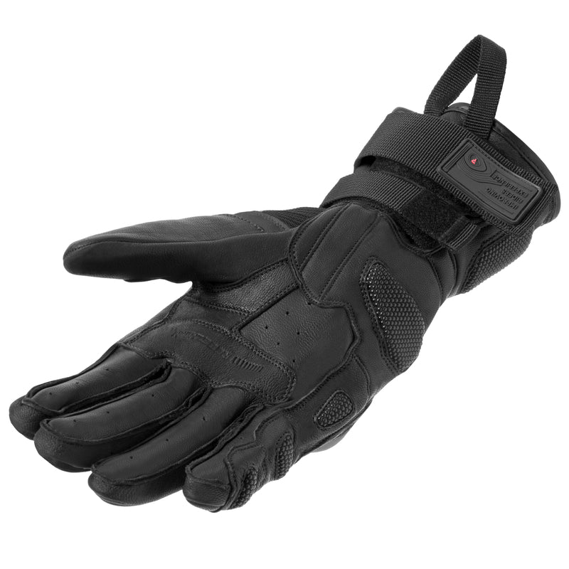 Rebelhorn Range Gloves Black FREE UK Delivery, FREE 365 Day Returns | Moto Central