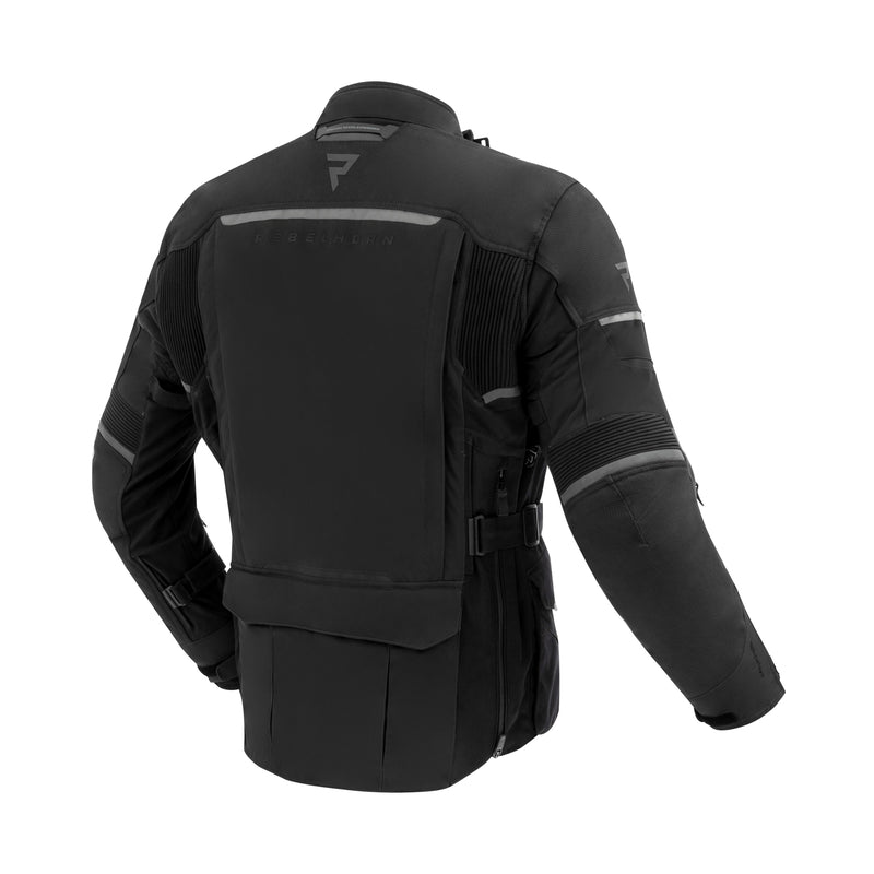 Rebelhorn Range Textile Jacket Black FREE UK Delivery, FREE 365 Day Returns | Moto Central