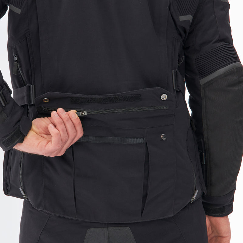 Rebelhorn Range Textile Jacket Black FREE UK Delivery, FREE 365 Day Returns | Moto Central
