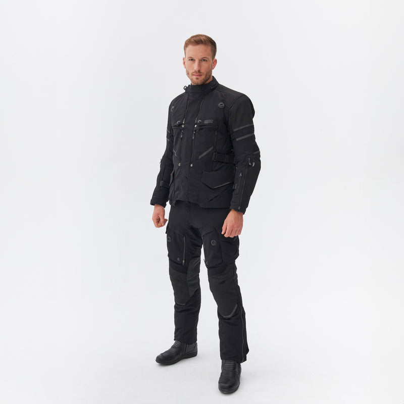 Rebelhorn Range Textile Jacket Black FREE UK Delivery, FREE 365 Day Returns | Moto Central