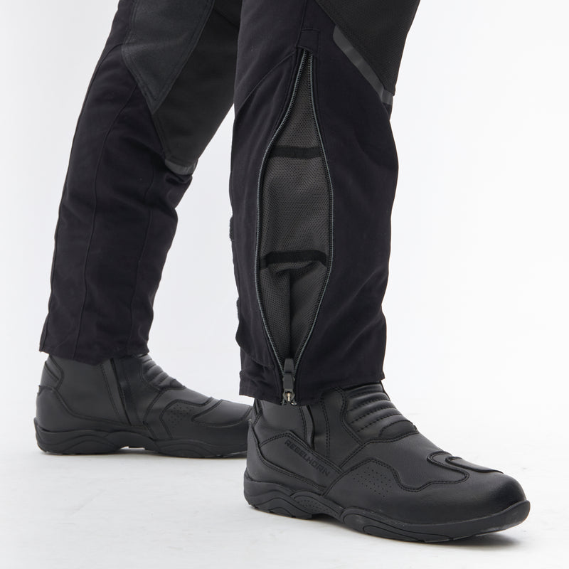 Rebelhorn Range Textile Trouser Black FREE UK Delivery, FREE 365 Day Returns | Moto Central