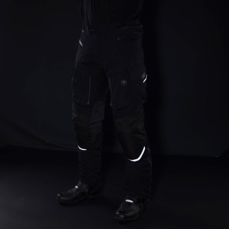 Rebelhorn Range Textile Trouser Black FREE UK Delivery, FREE 365 Day Returns | Moto Central