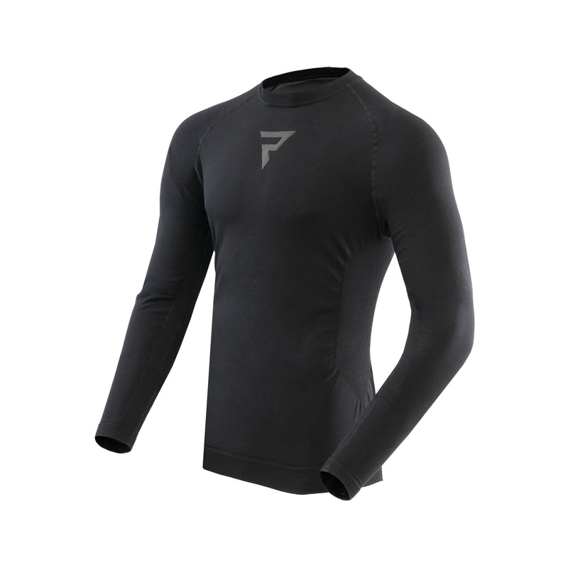 Rebelhorn Freeze 2 Thermoactive Long Sleeves T-Shirt Black FREE UK Delivery, FREE 365 Day Returns | Moto Central
