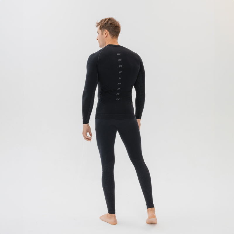 Rebelhorn Freeze 2 Thermoactive Long Sleeves T-Shirt Black FREE UK Delivery, FREE 365 Day Returns | Moto Central